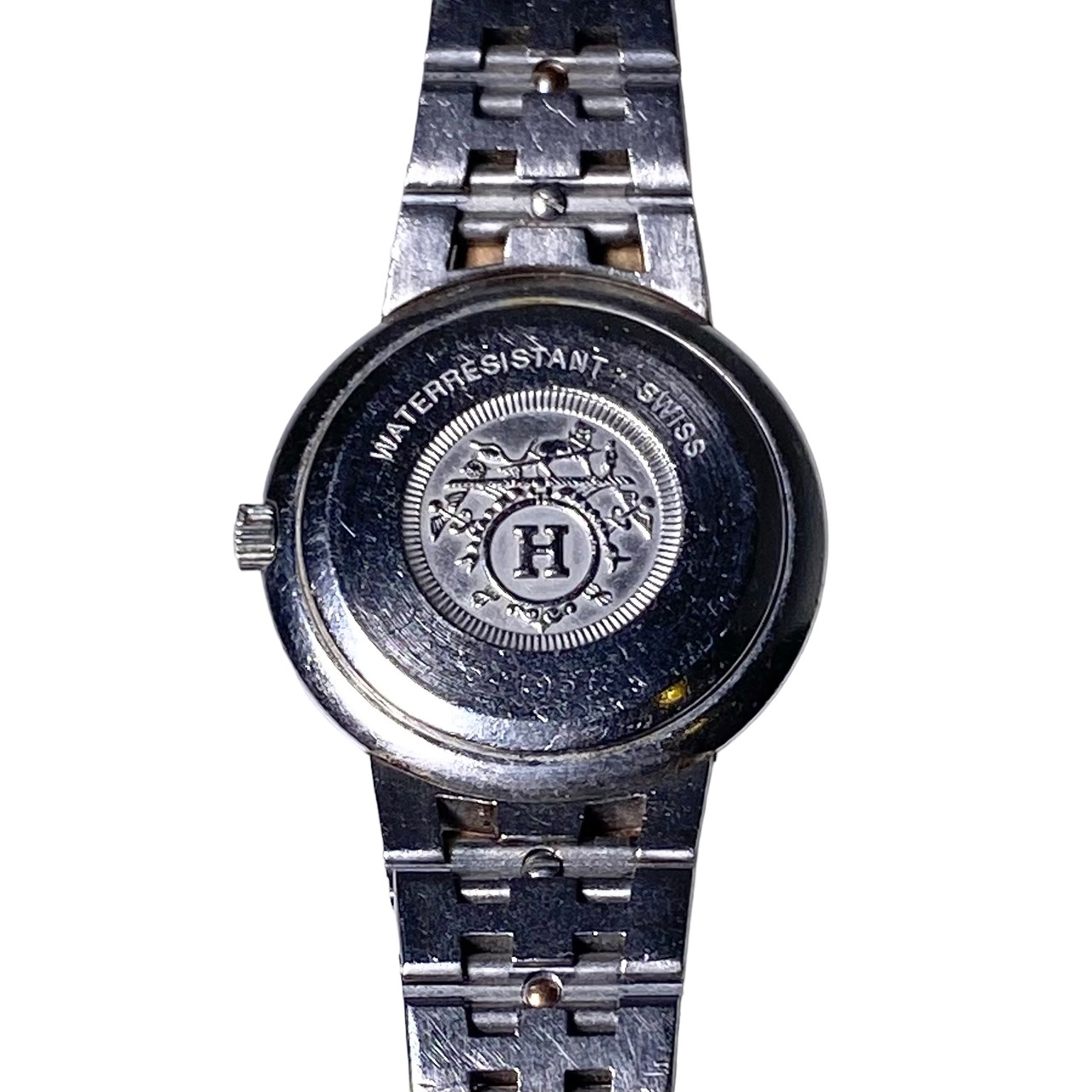 vintage HERMES lady’s quartz watch “Meteore”