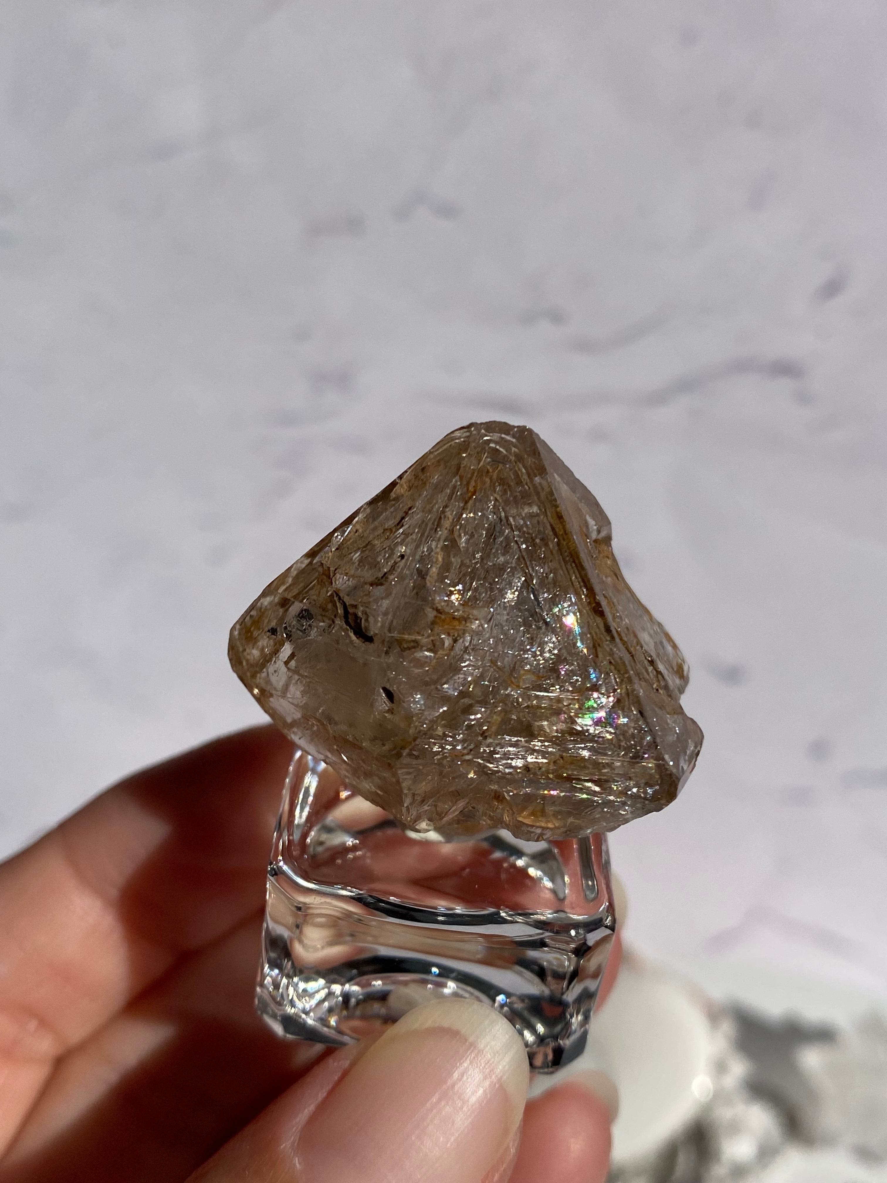 天然石 水晶 ファントム 綺麗.*・゜スフィア ヒマラヤ水晶♡スフィア・ファントム入り♪ | tunagu・Crystal shop