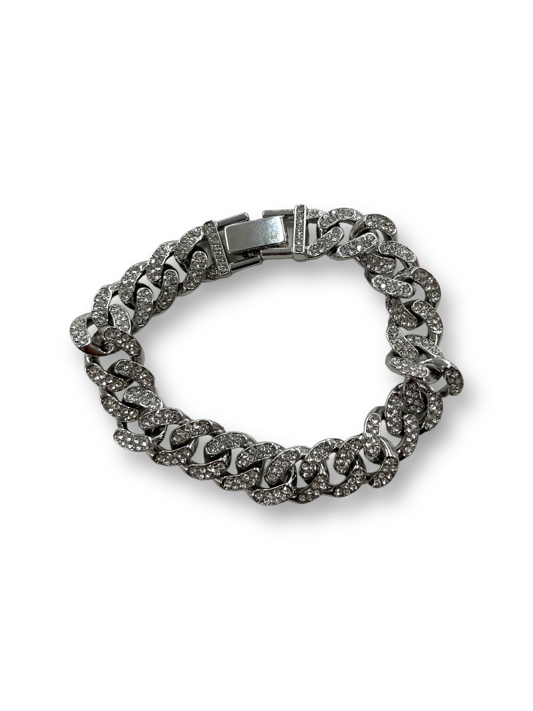 【PLANET STUDIO】rhinestone chain bracelet