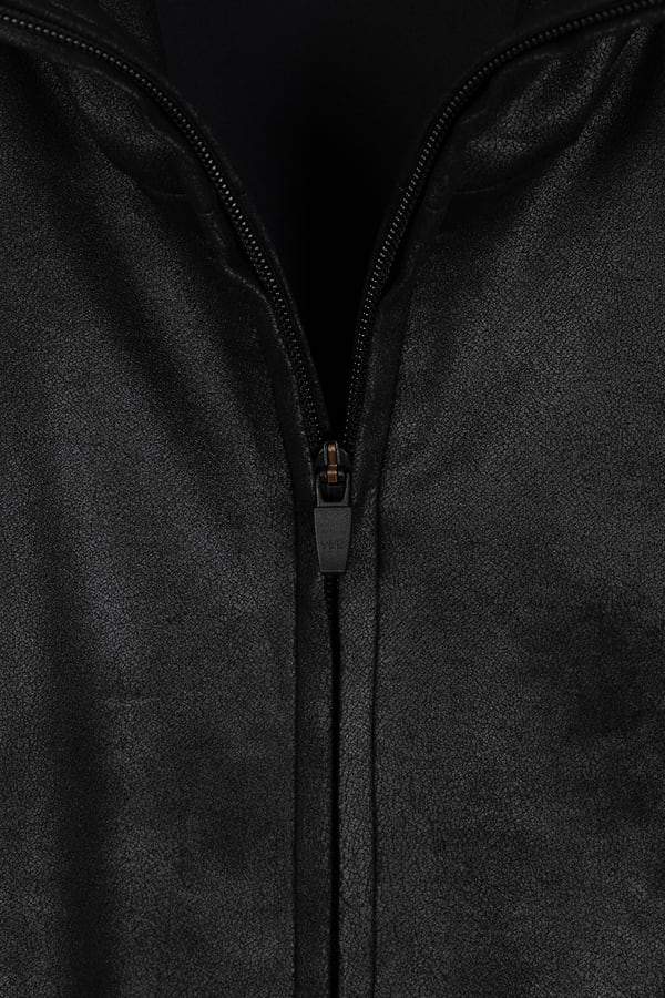 LAD MUSICIAN 26ss TRACK JACKET サイズ46 LAD MUSICIAN【ラッドミュージシャン 】STRETCH FAUX LEATHER JERSEY