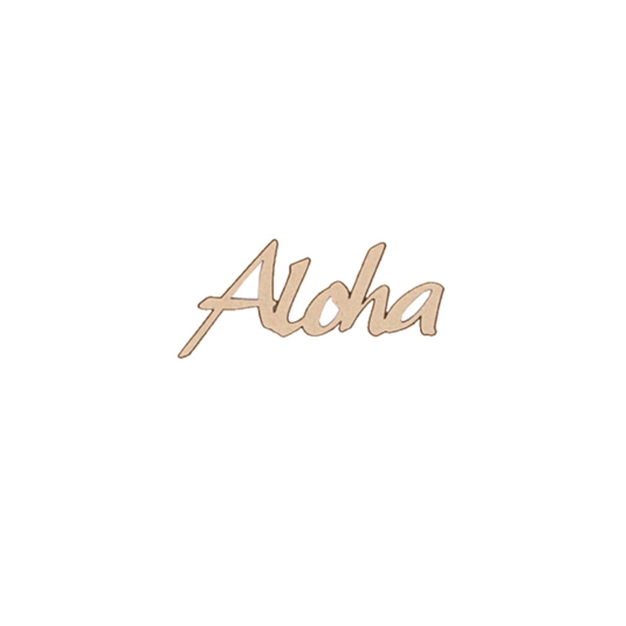 MD-037　切り文字・D　Aloha