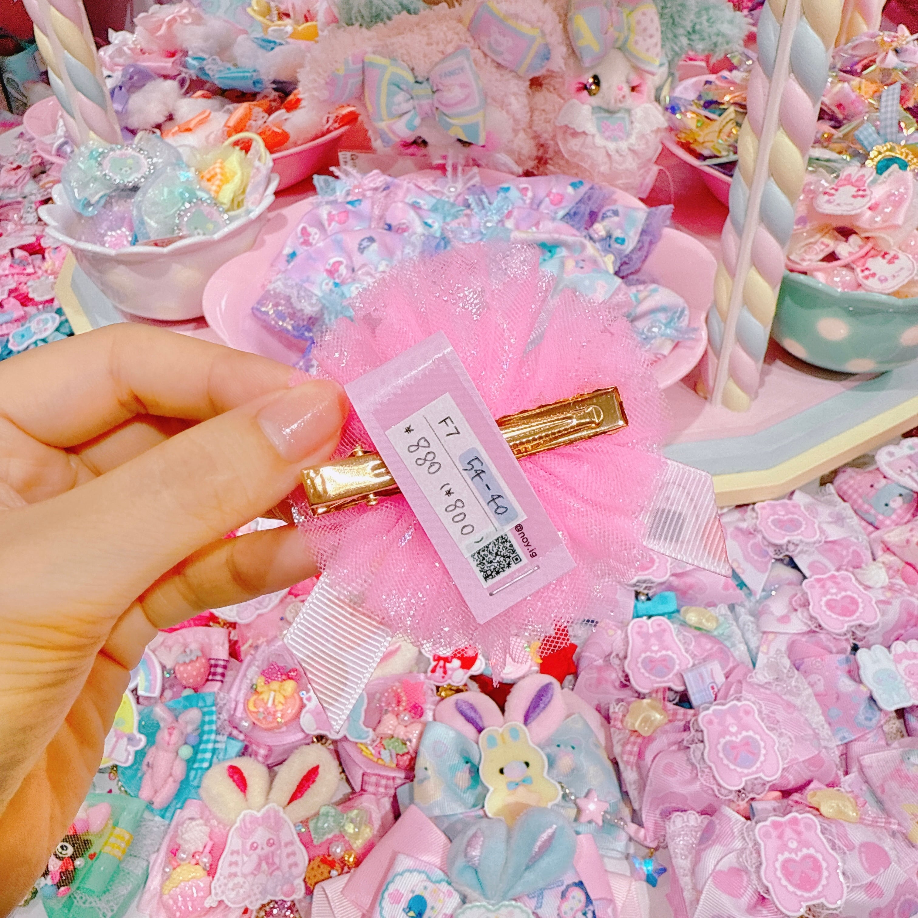 【F7】54-40ヘアクリップ