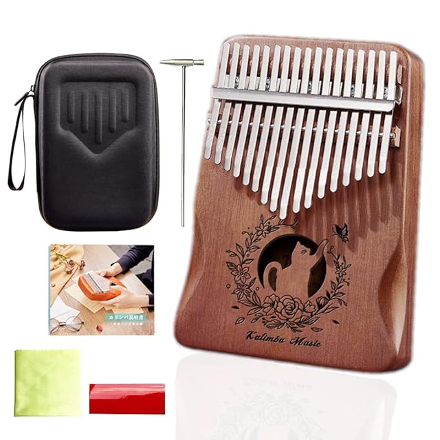 カリンバ　seeds 親指ピアノ　半音付き　41キー　クロマチック Amazon | seeds カリンバ 41キー 軽量 親指ピアノ 初心者セット （3段