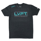 LVFT Lifestyle Tee - Grey/Turquoise