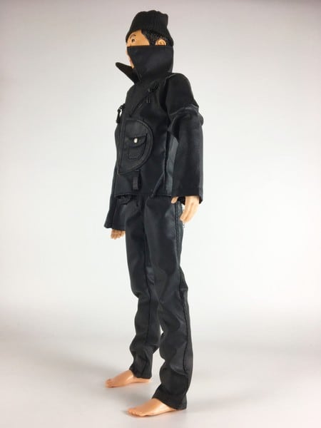 ドール服 1/6 男性用27 ブラックバイカーセット CC192 DF - 画像4