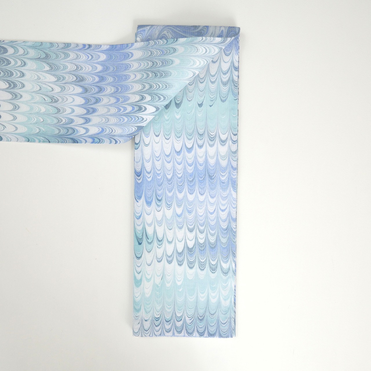 綿 の 半 巾 帯［ 渦 ］