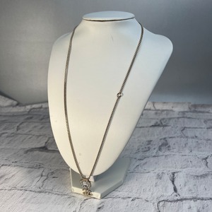 【最終処分SALE】CHANEL シャネル ココマーク L23 B ラインストーン  ネックレス ゴールド A-10833
