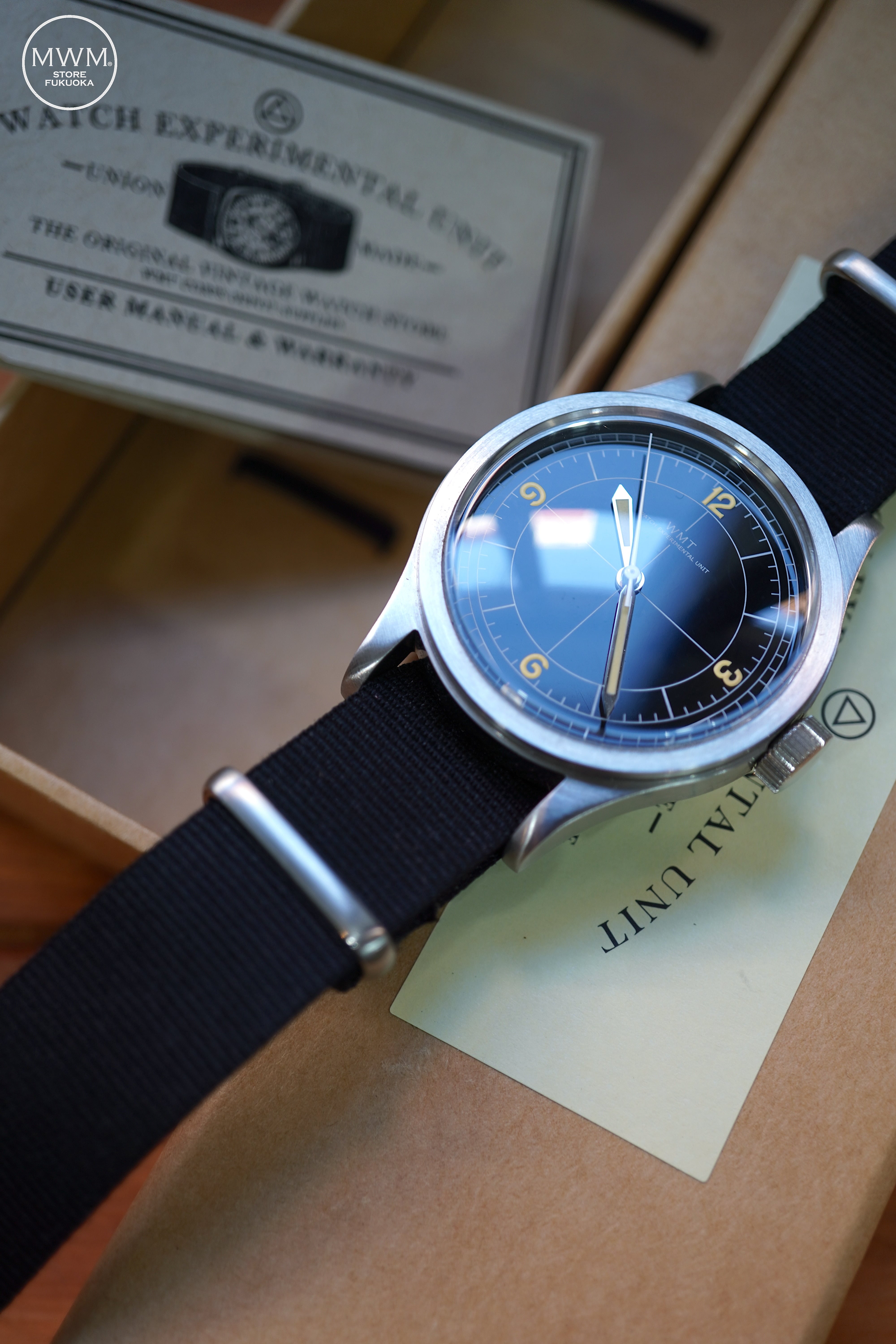 WMT B53-1A ERA Black Sector by MWM | MWM FUKUOKA (WMT WATCHES