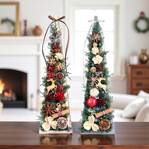 《早割》トナカイと小さな森のクリスマス/プリザーブドフラワー（無料ギフトラッピング）