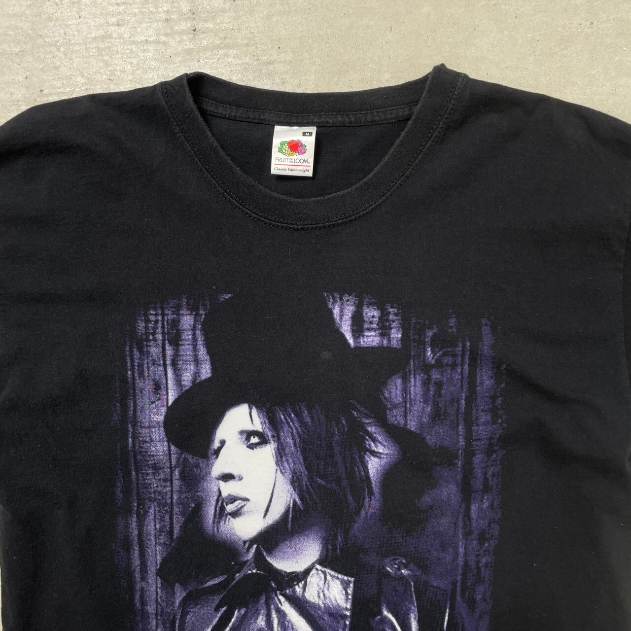 古着 00s マリリンマンソン Ozzfest 半袖 シャツ バンド ブラック黒 