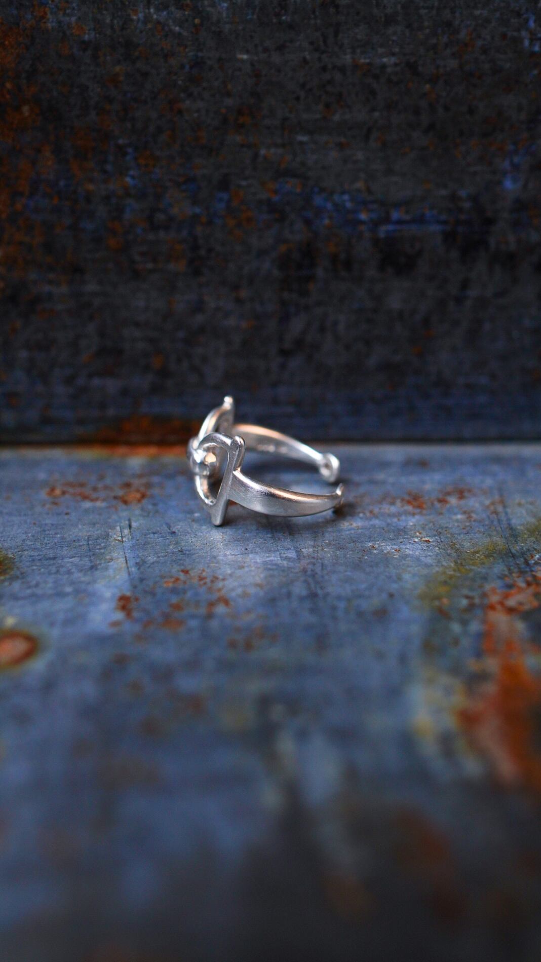 1970s】GUCCI グッチ ホースビット アジャスタブル リング