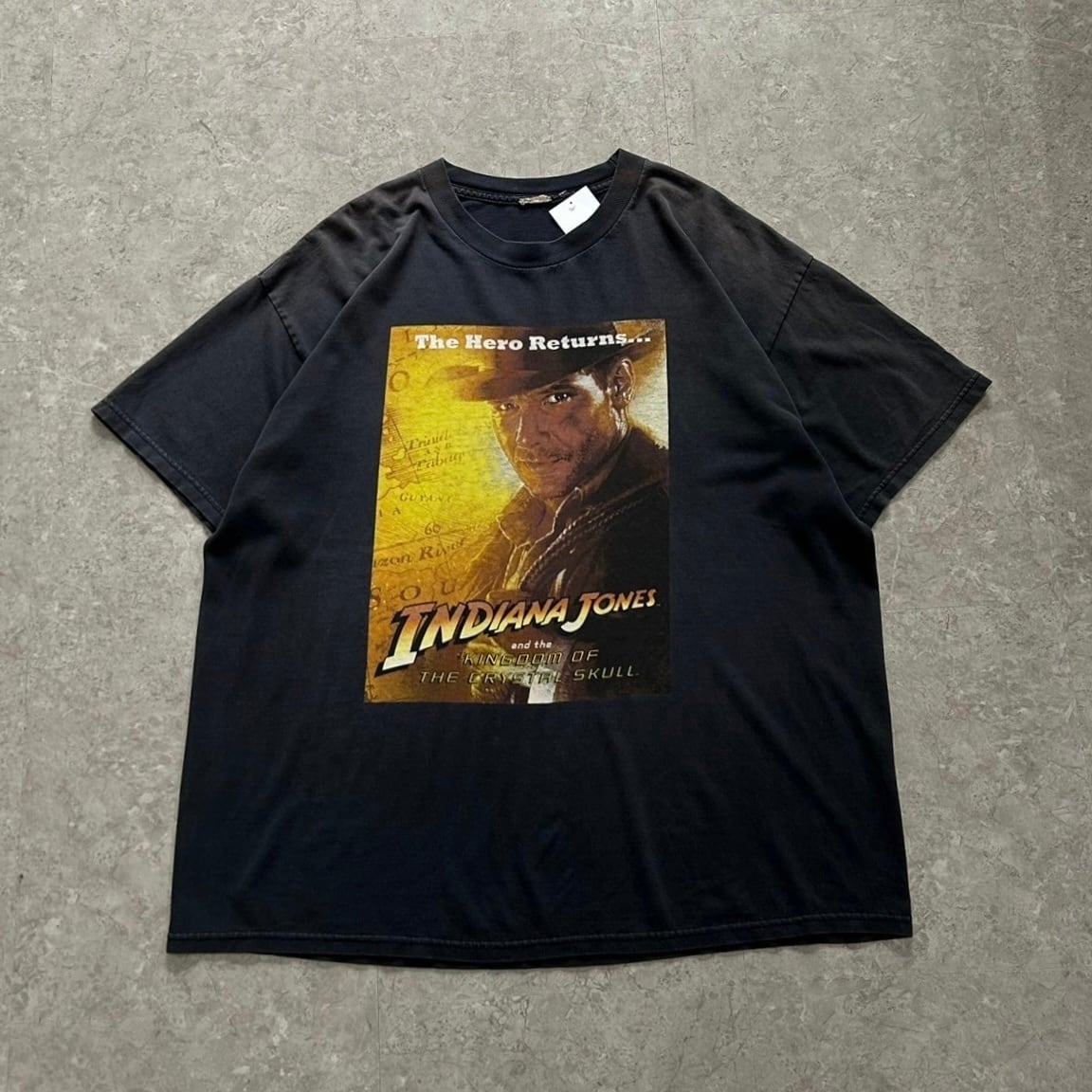 00s Indieana Jones "and the kingdom of the crystal skull" T-shirt【仙台店】