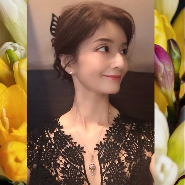 ヌーヴォーフリージアネックレスII