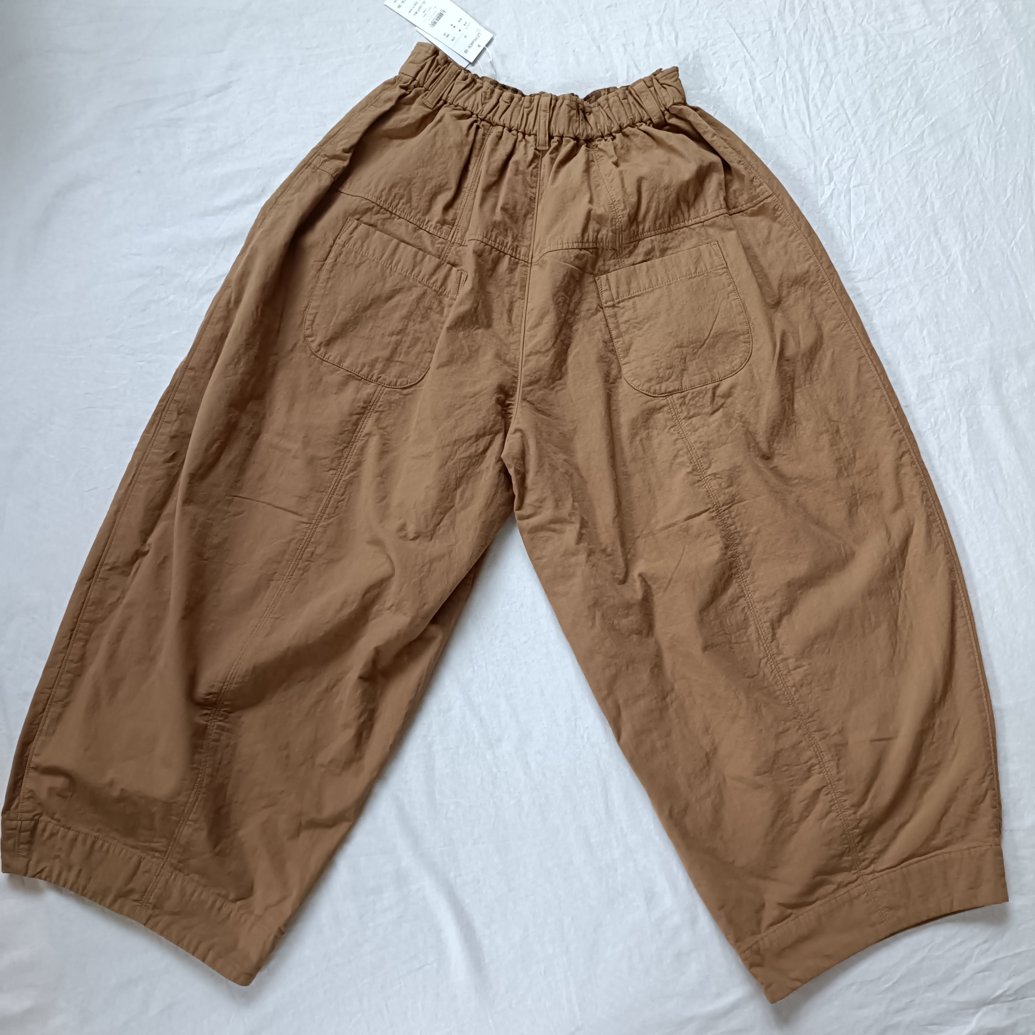 ワイド柔らか綿パンツ付けポケット Cotton House Aya | 工房294 受注