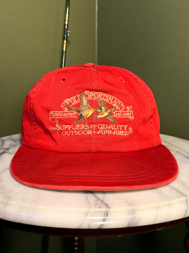 USA製 Polo Ralph Lauren “Polo Sportsman” Cap made in USA