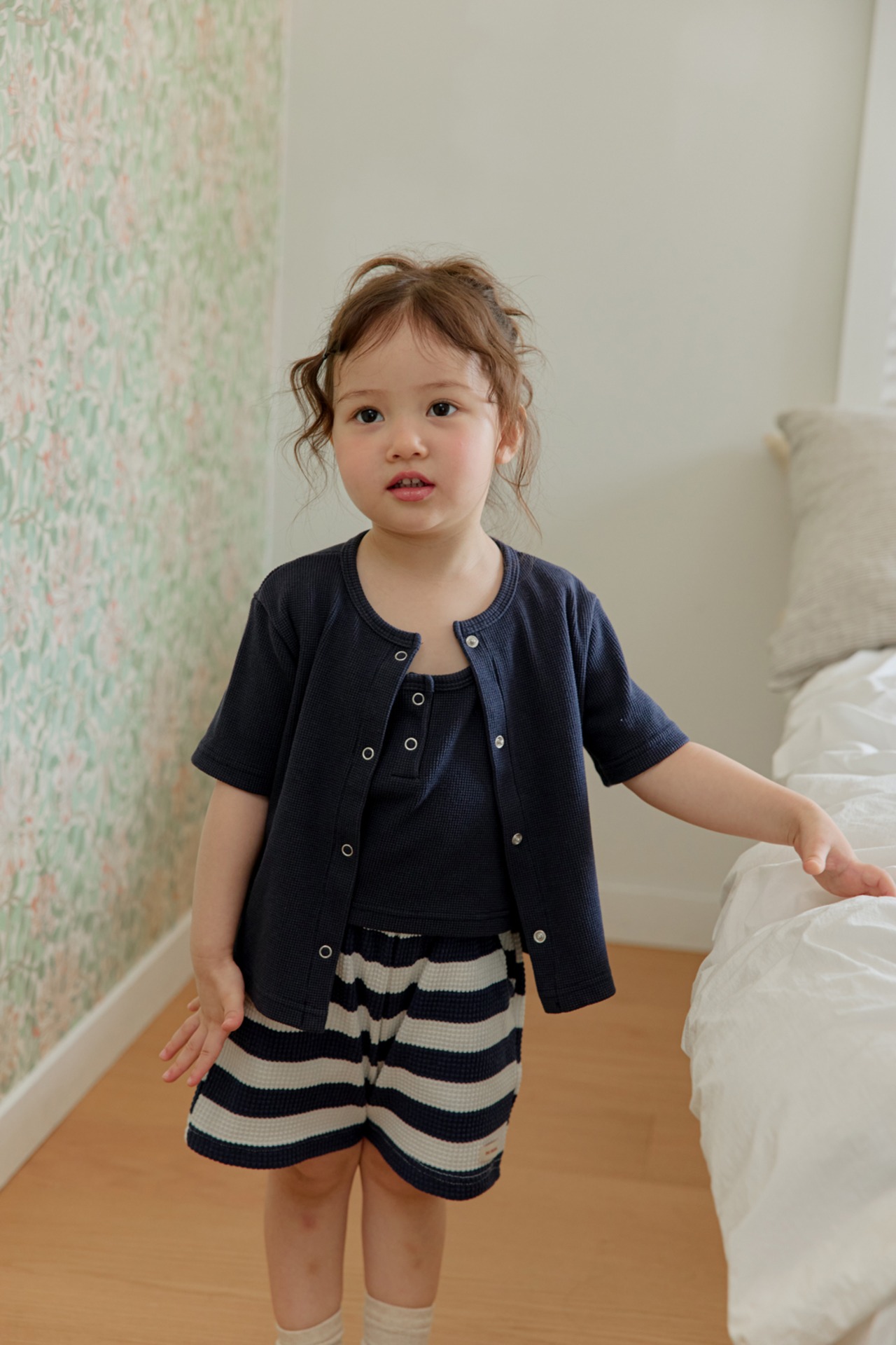 【取寄/韓国直送】ONU  25/SM　ミニワッフルタンクトップ