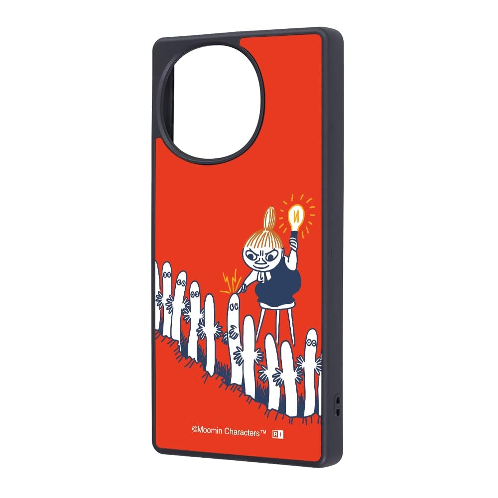 イングレム AQUOS R10 ケース リトルミイ ニョロニョロ docomo SH-51F AQUOSR10 R9 SH-51E ムーミン グッズ キャラクター カバー ソフト ハード スマホカバー スマホケース リトルミイとニョロニョロ