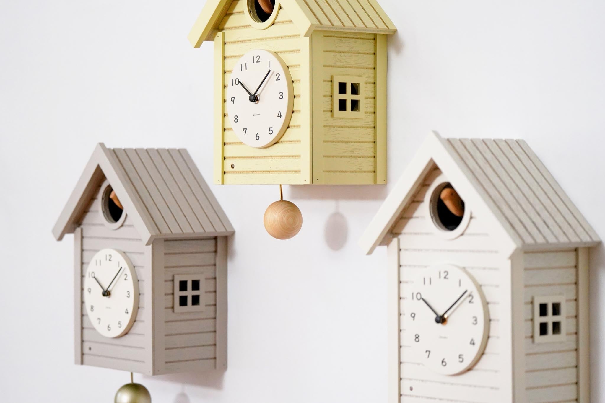 NEW】鳩時計 Cuckoo CLOCK YELLOW | シャンブル【CHAMBRE】by