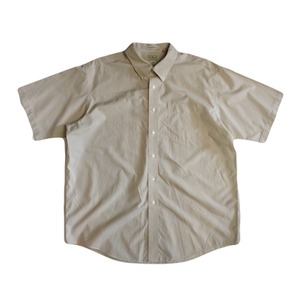 USED 00s L.L.Bean S/S Cotton shirt - X-Large 02973