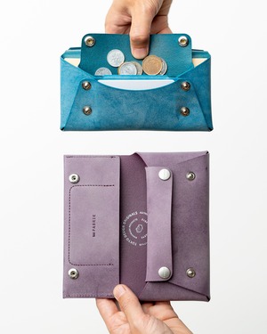 コンパクト設計の長財布　LONG WALLET / OLIVE [限定色]