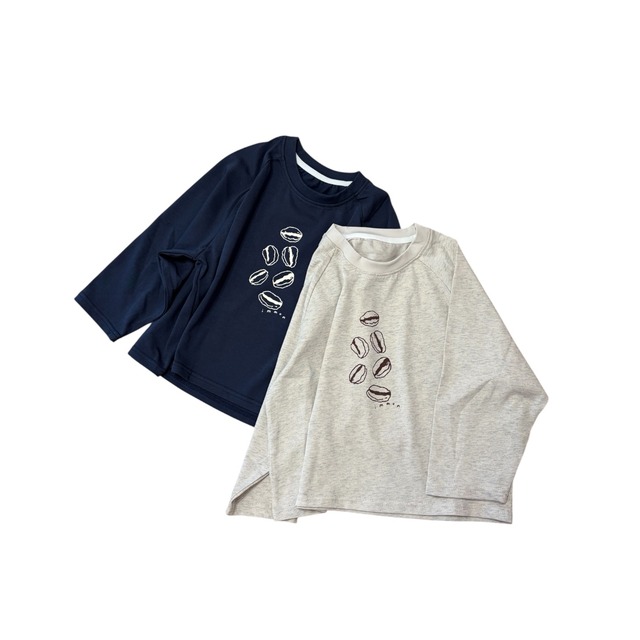 coffee beans long tee 【90-130】
