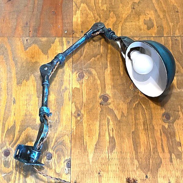 ヴィンテージ ブルーアームライト 【公式通販】