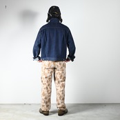 BOWWOW(バウワウ)DUCK HUNTER CAMO FIELD PANTS (裏側)コーディネート