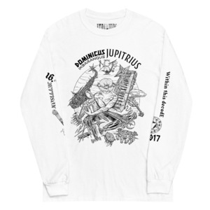 長袖ツアーTシャツ　ホワイト