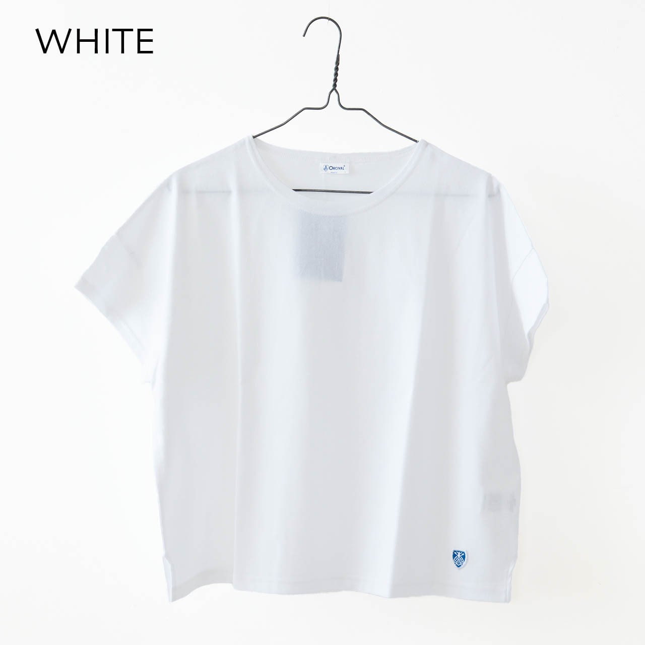 ORCIVAL [オーチバル・オーシバル] W BOAT NECK S/S P.O.-SOLID- [OR