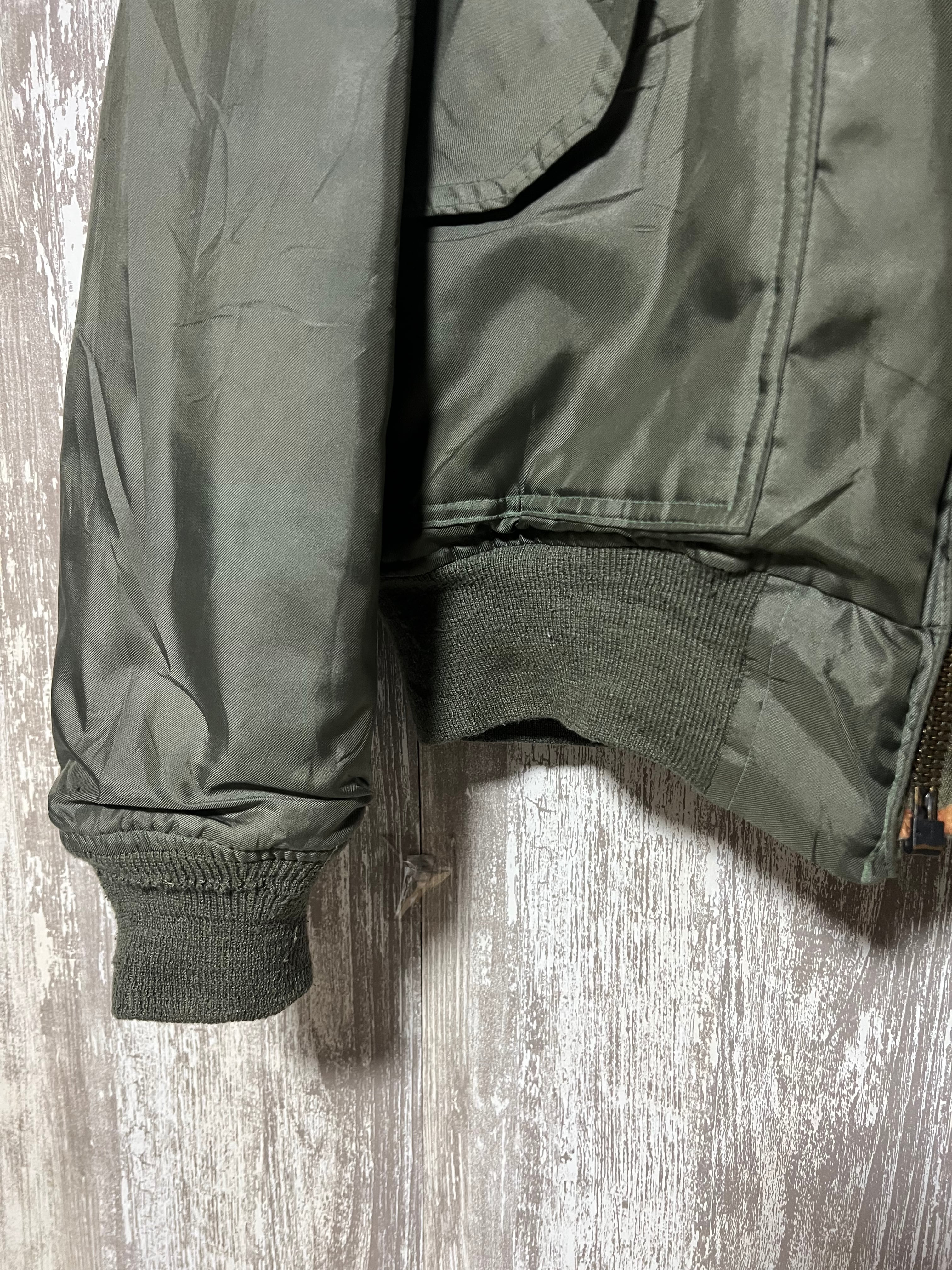 米軍 実物 ミリタリー フライトジャケット CWU-45/P 80s VINTAGE