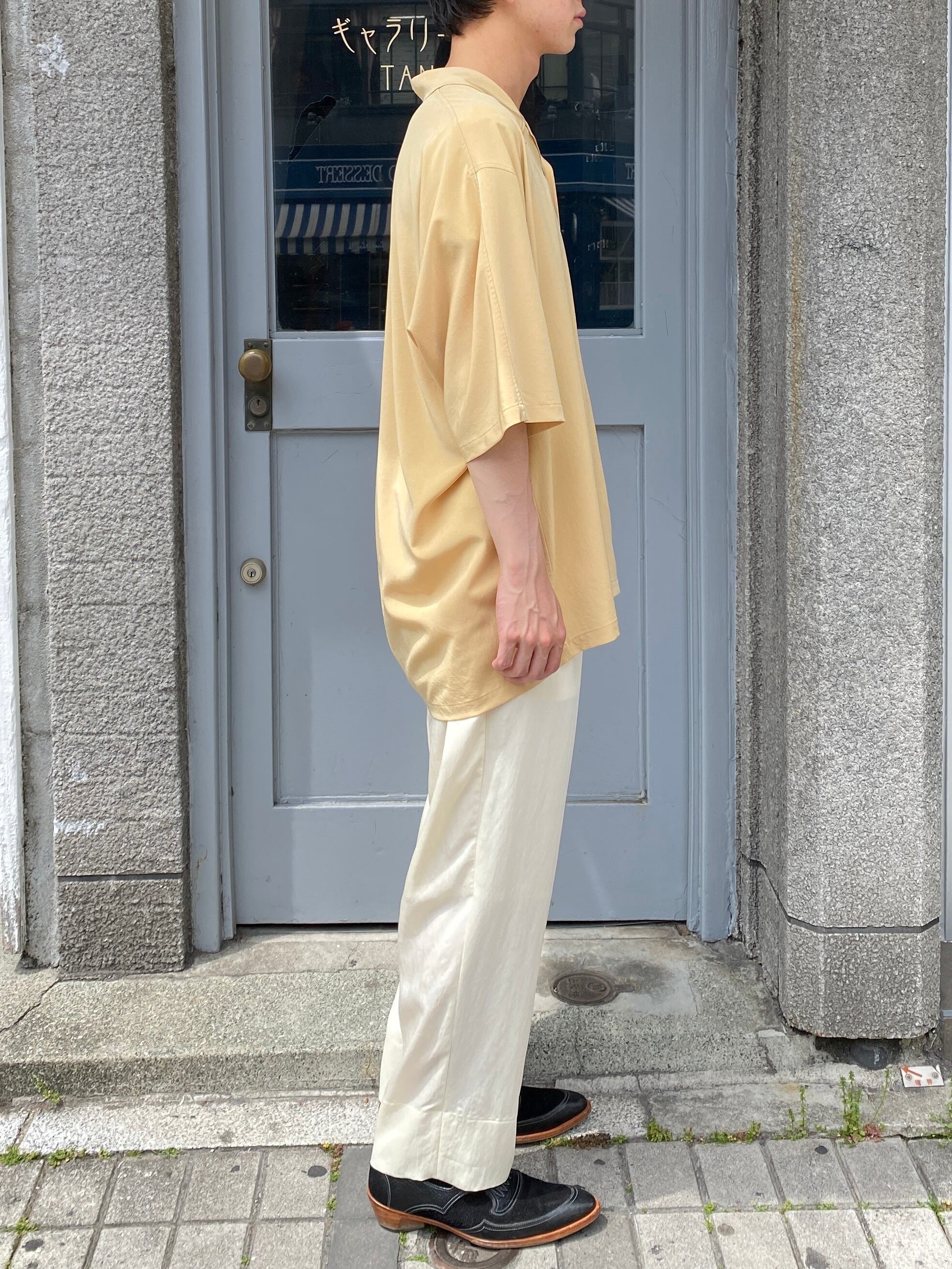 最安値】 08sircus Viscose wool stretch easy pants スラックス