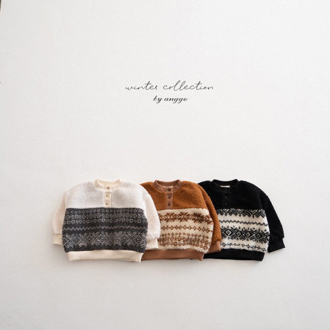 《予約》anggo ¨ pecan sweat shirt