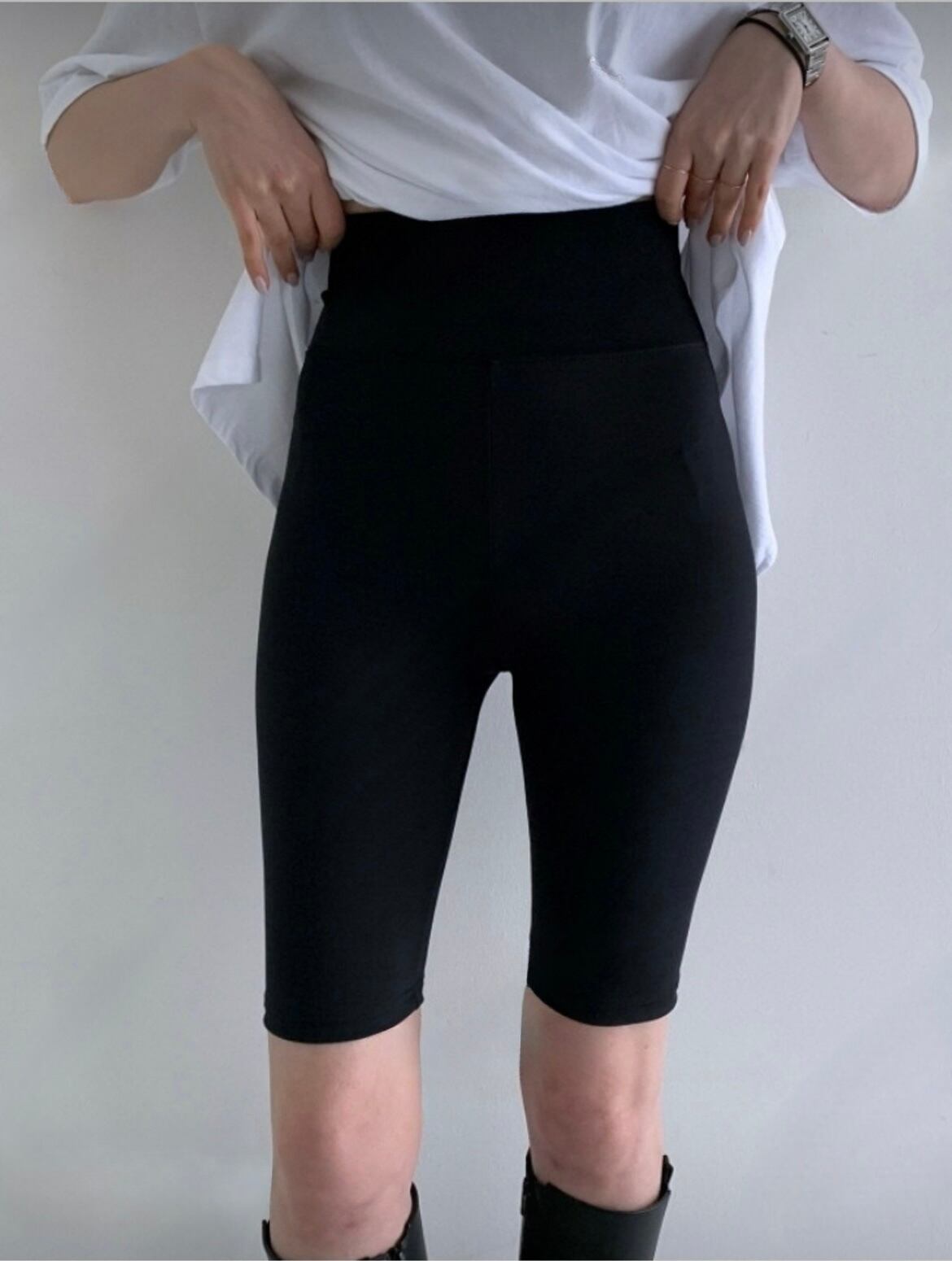 【新品】Nala レギンス High waist half leggings half leggings | select♡shop