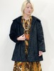 Vintage Astrakhan Faux Fur Coat Made In Euro