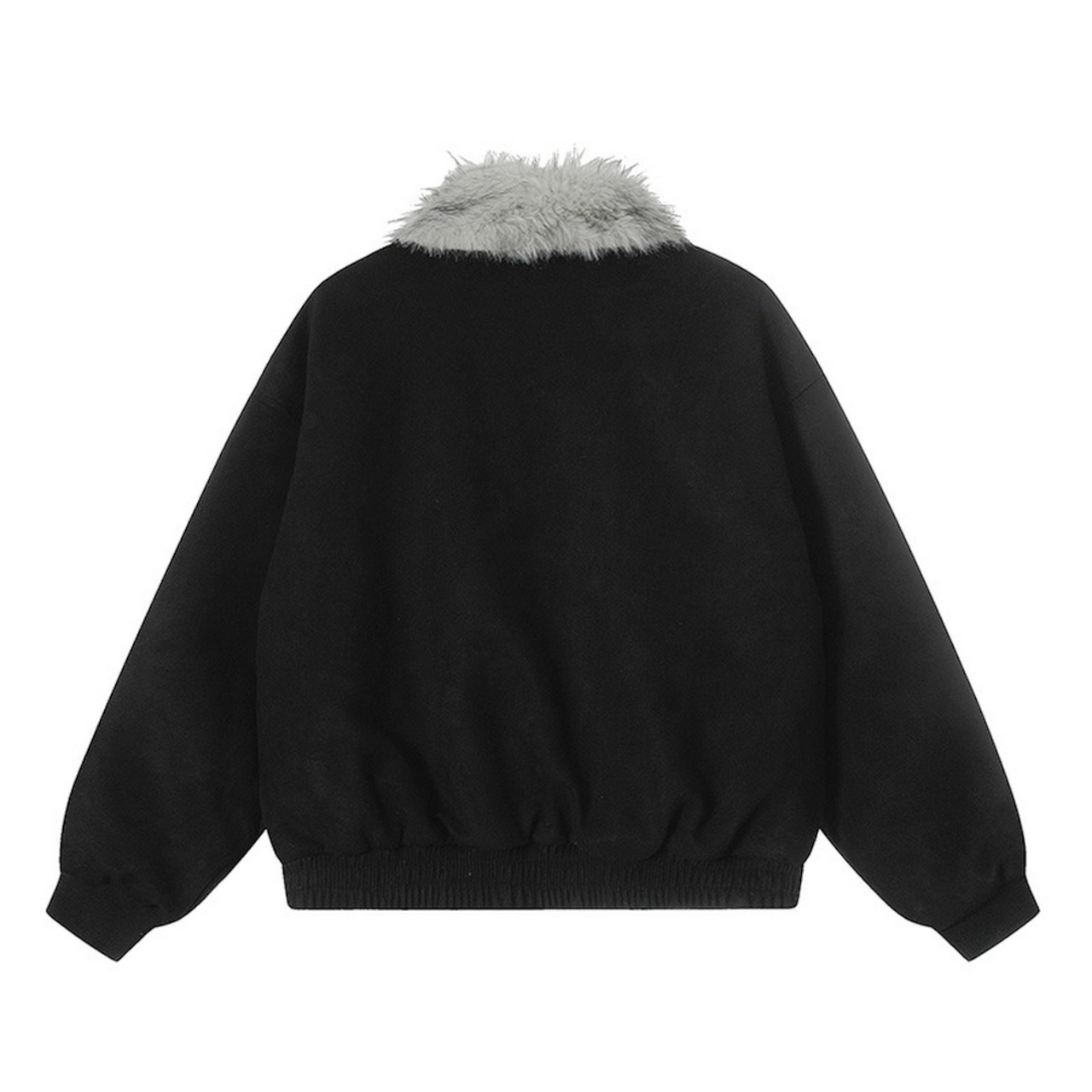 【暖かさUP】パッチファー中綿ジャケット T1999