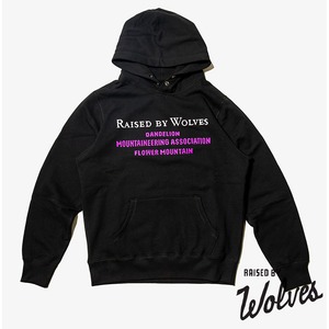 【RAISED BY WOLVES/レイズドバイウルブス】DMA SNAP HOODIE パーカー / BLACK / FW25-13529