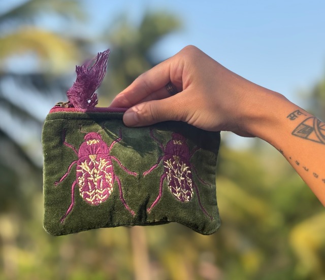 Velour Mini Pouch