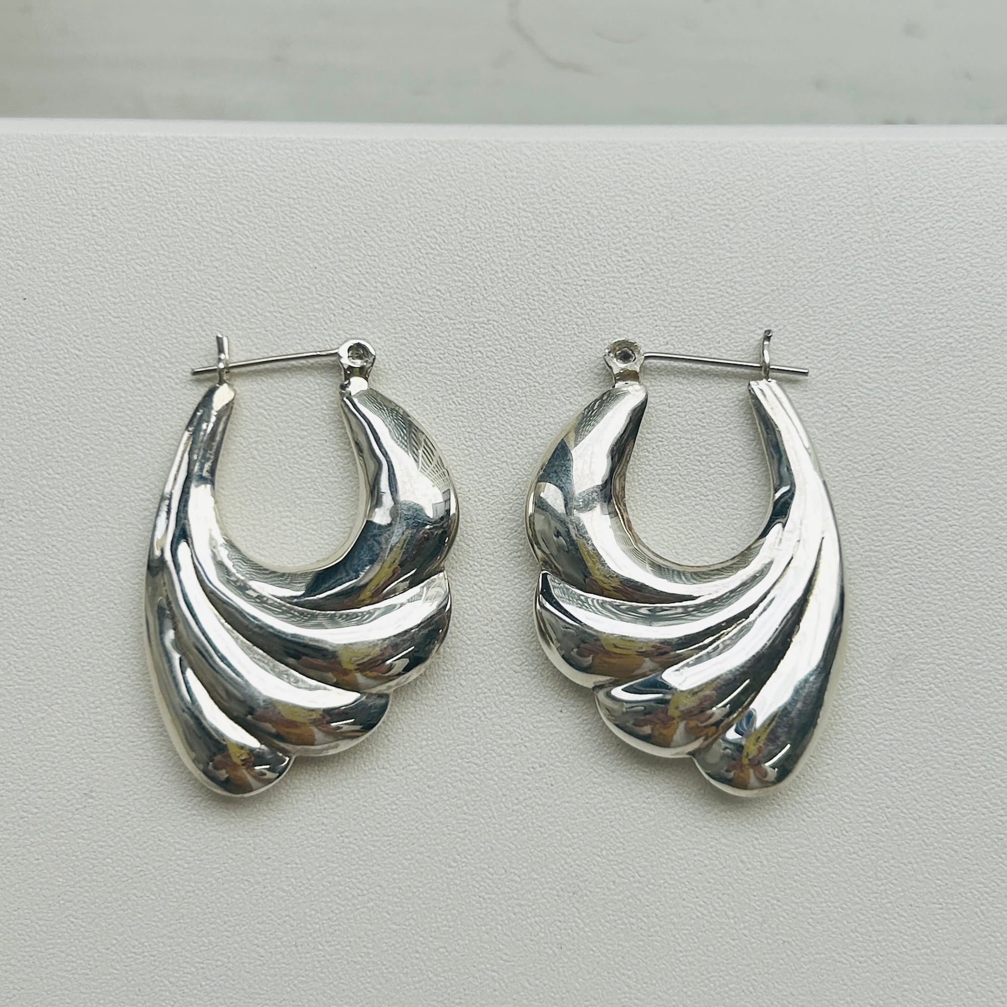 Old Stock 90s シルバー925 シェルピアス | Milo Antiques & Vintage