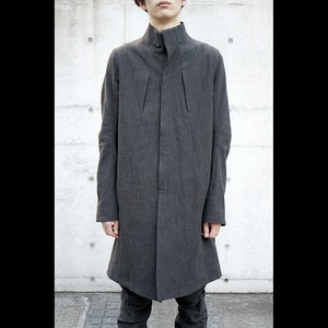 [D.HYGEN] (ディーハイゲン) ST106-0221S Washer Cotton High-Neck Coat