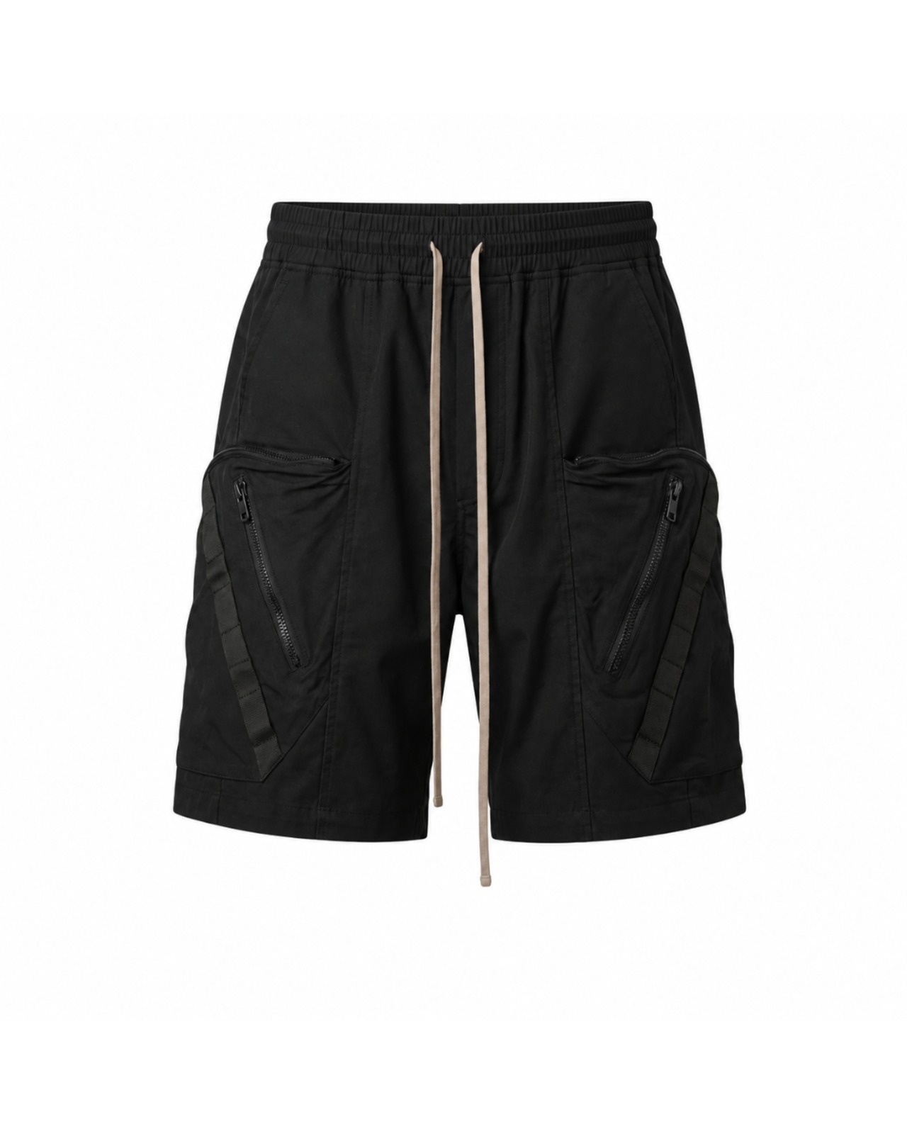 【限定入荷】アシンメトリージップカーゴショーツ(IBROWN-431)