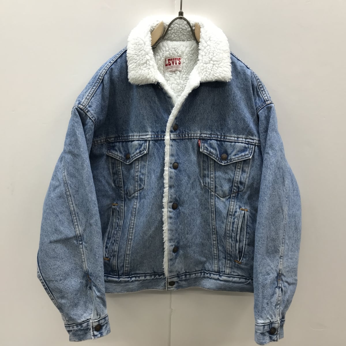 LEVI'S リーバイス 80年代 USA製 70609 デニムボアジャケット サイド ...