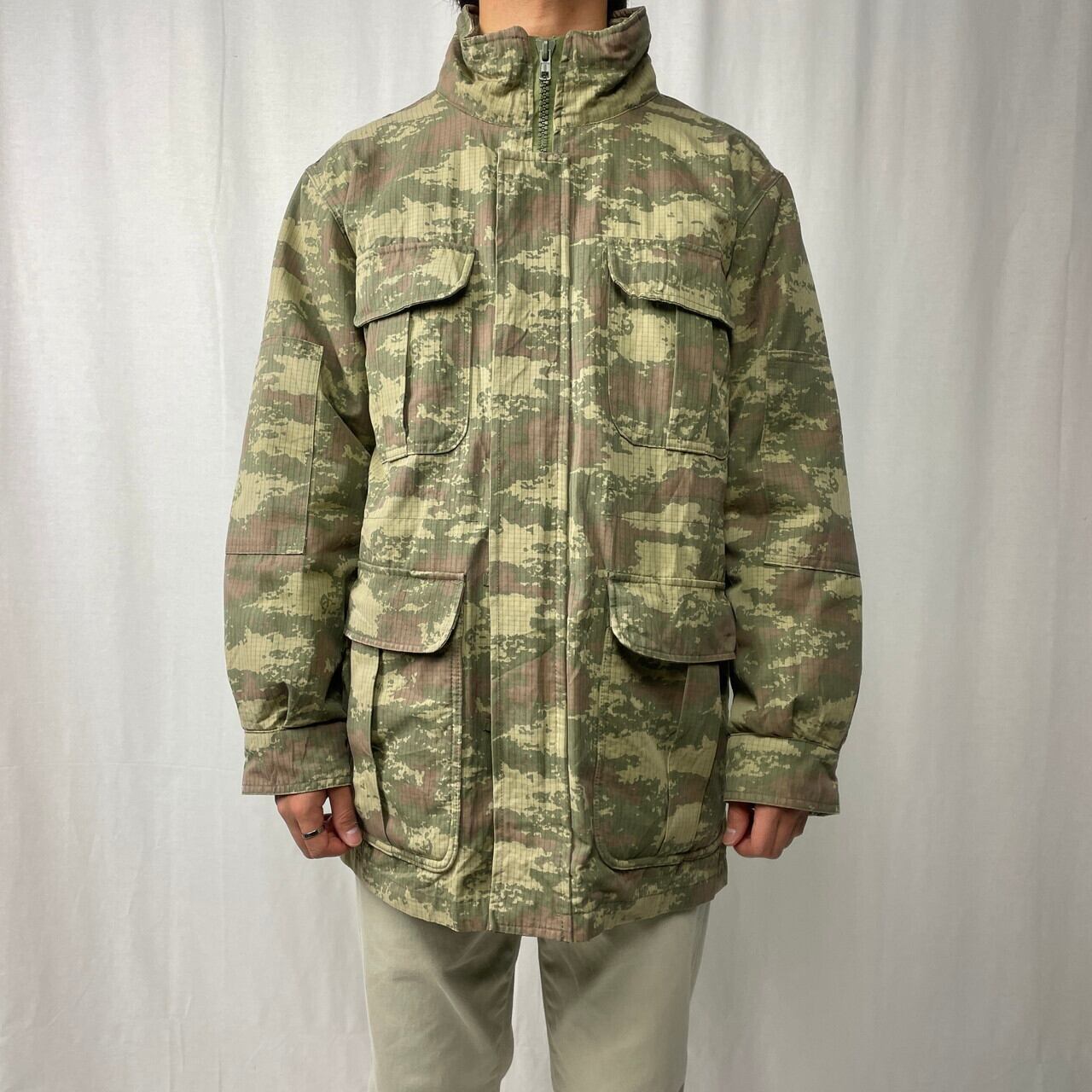 15年納品 トルコ軍 デジタルカモ ミリタリー フィールドジャケット