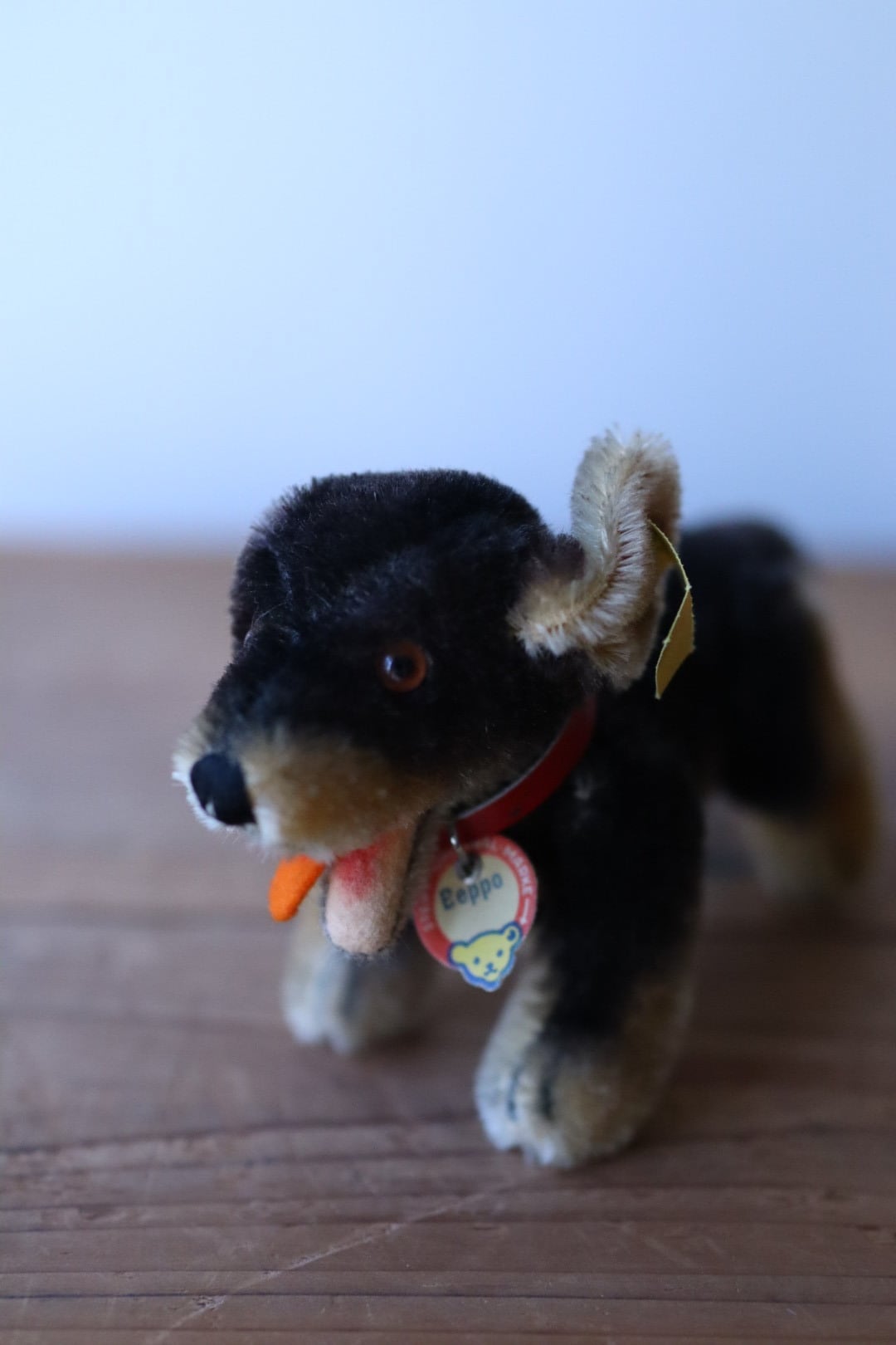 シュタイフ 犬 ダックスフンド Steiff Beppo 10㎝ ヴィンテージ ぬいぐるみ