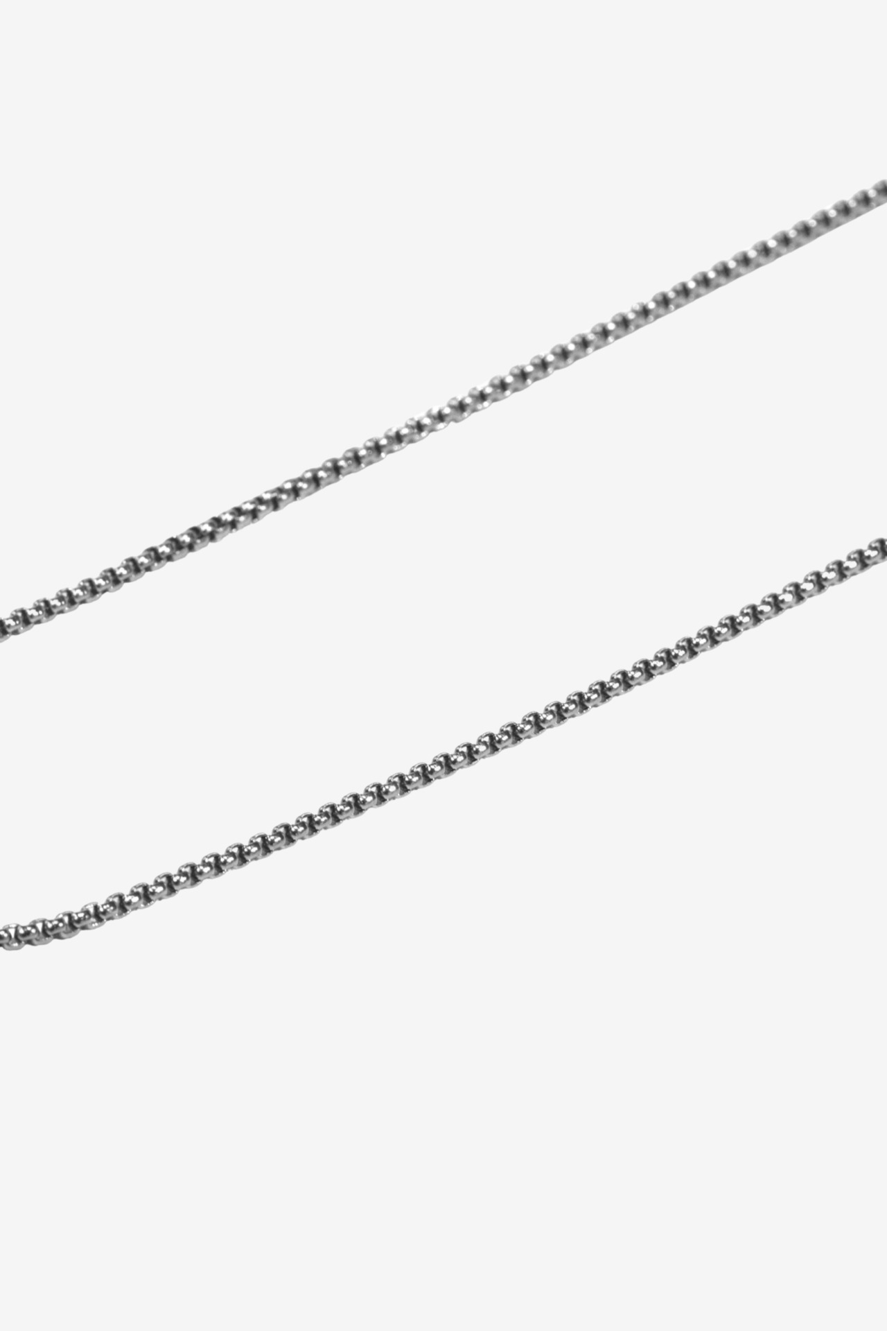 5/2(sat)発売【Box Glow Skin Necklace】 / SILVER