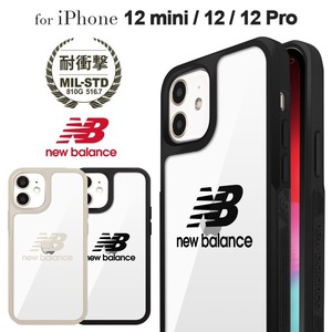 New Balance 「サイドオーナメント/クリアロゴ」スマホケース