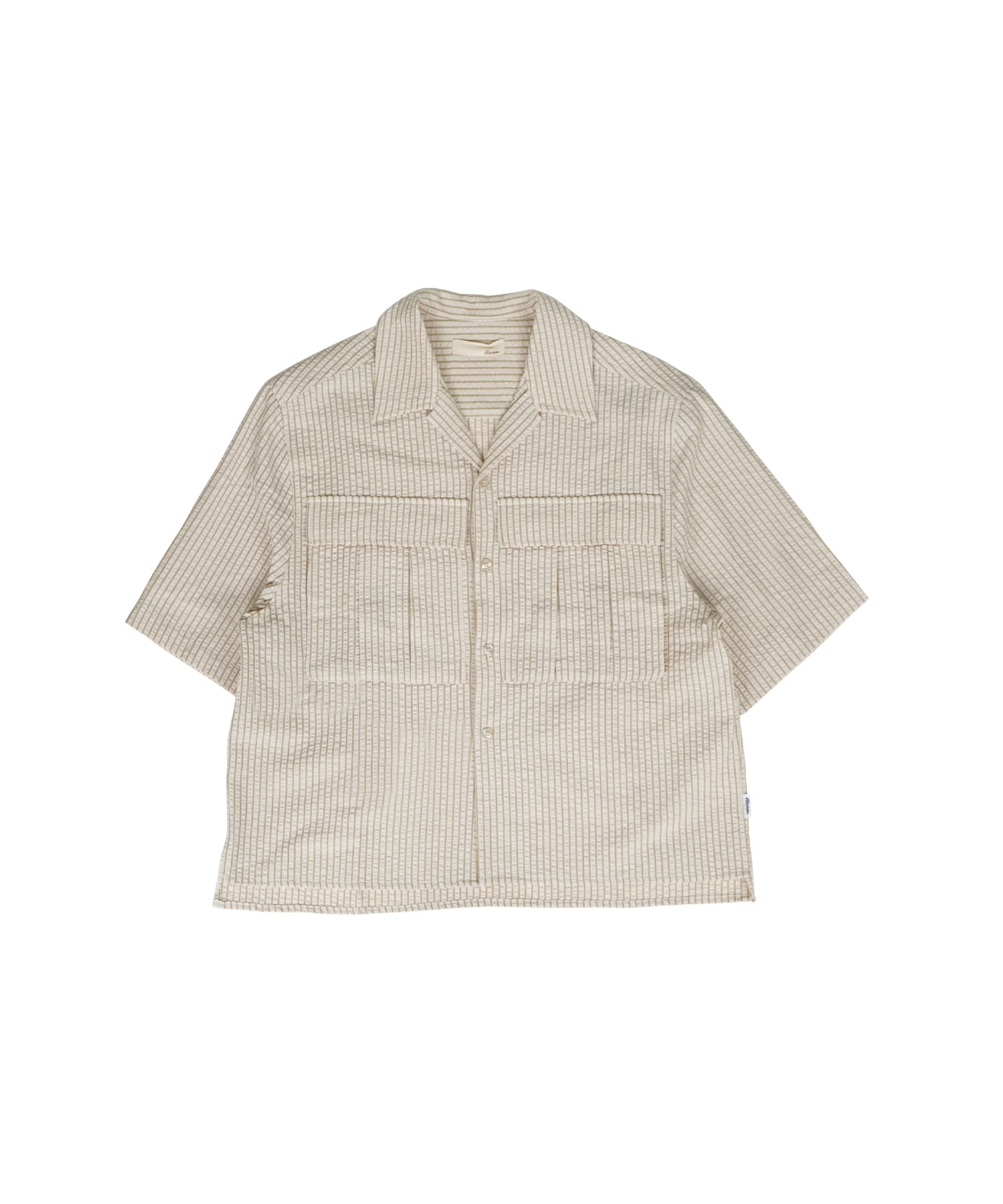 Re;room様 確認用 Re:room】SEERSUCKER STRIPE SHORT LENGTH SHIRTS［RES100］ | #Re
