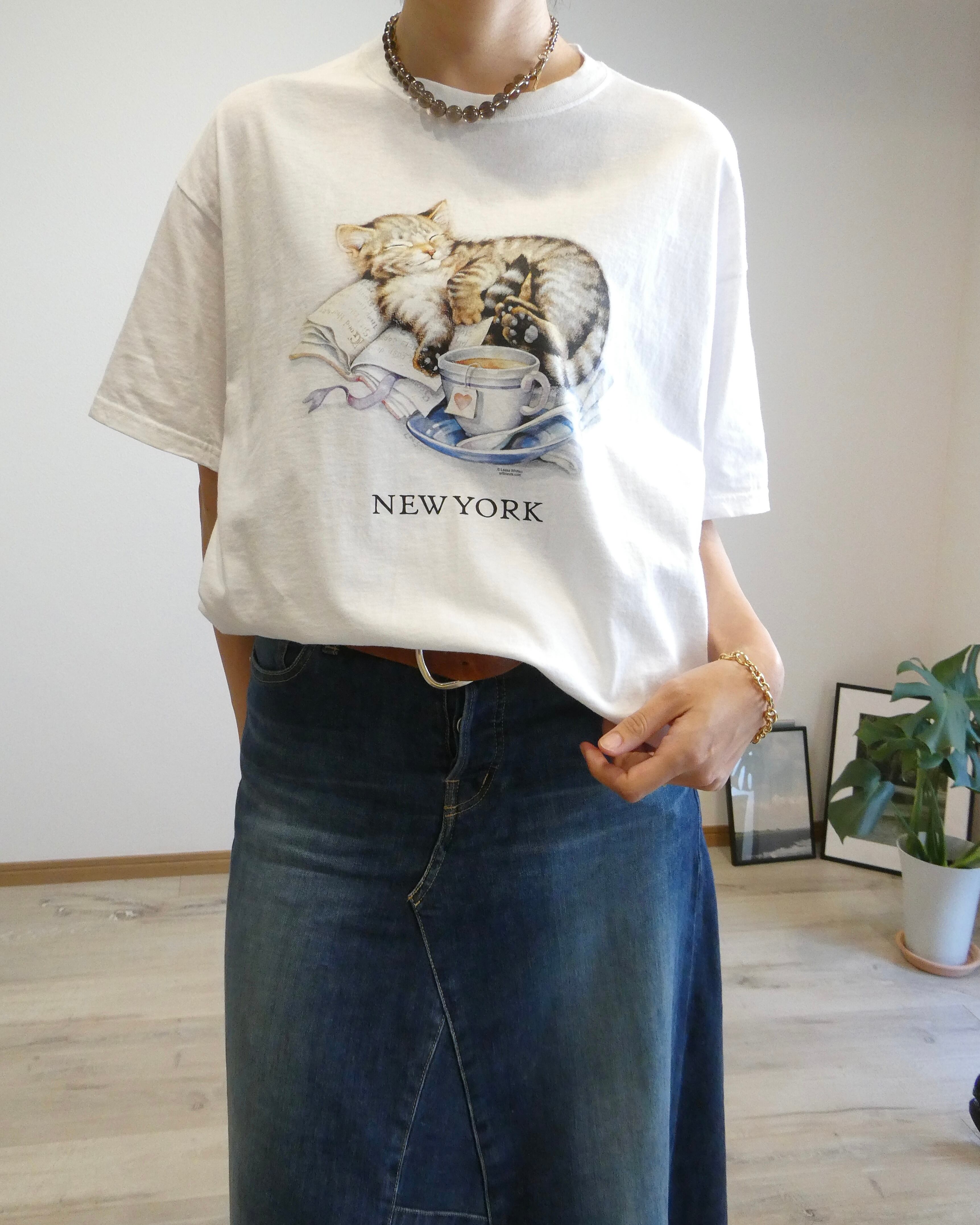 トップス 90s VINTAGE FRUIT OF THE LOOM NEWYORK FRUIT OF THE LOOM(フルーツオブザルーム) / 90s/ロゴTシャツ/L