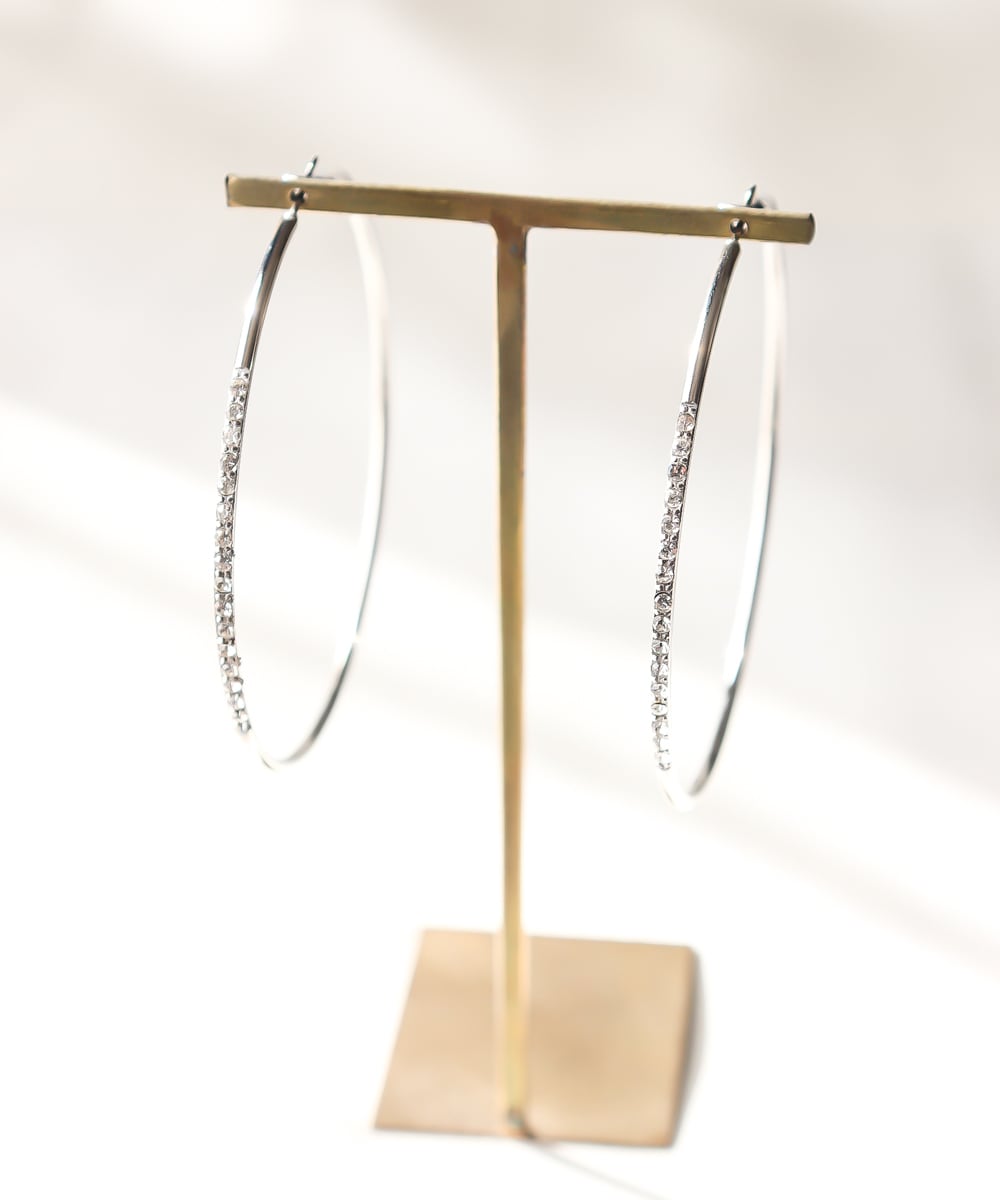 サージカルステンレス フープピアス