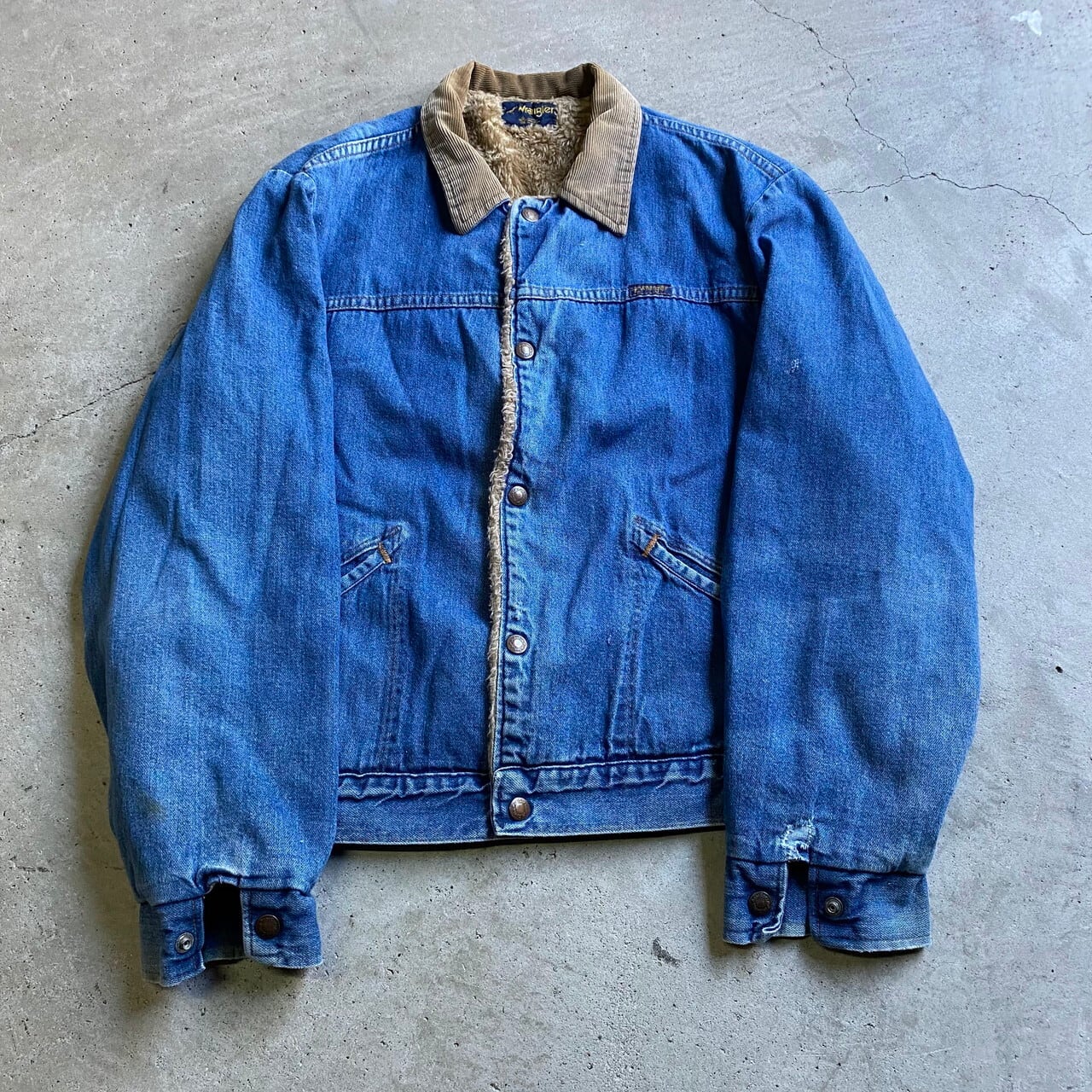 80s? vintage  wrangler デニム ホースマーク