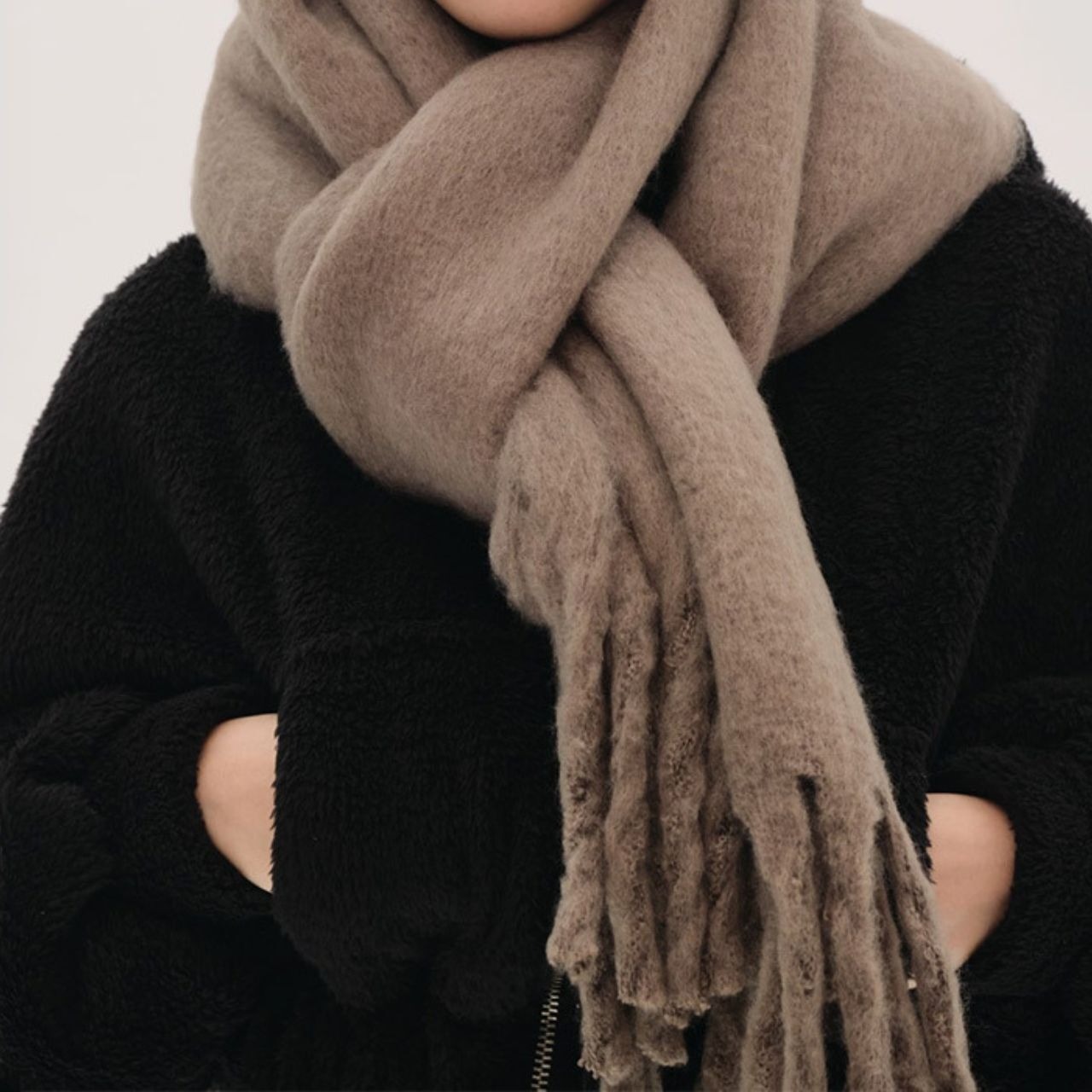 ボリュームカラーマフラー　MA0060001